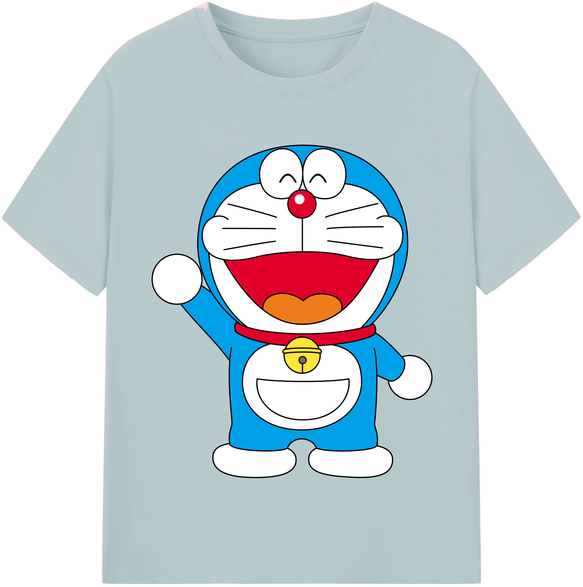 （画像用） ドラえもん Doraemon 綿100％半袖Tシャツ（フロントプリント）